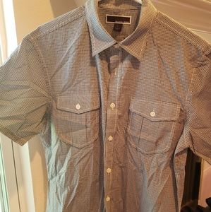 Michael Kors Men's Short-sleeved Button-Down EUC